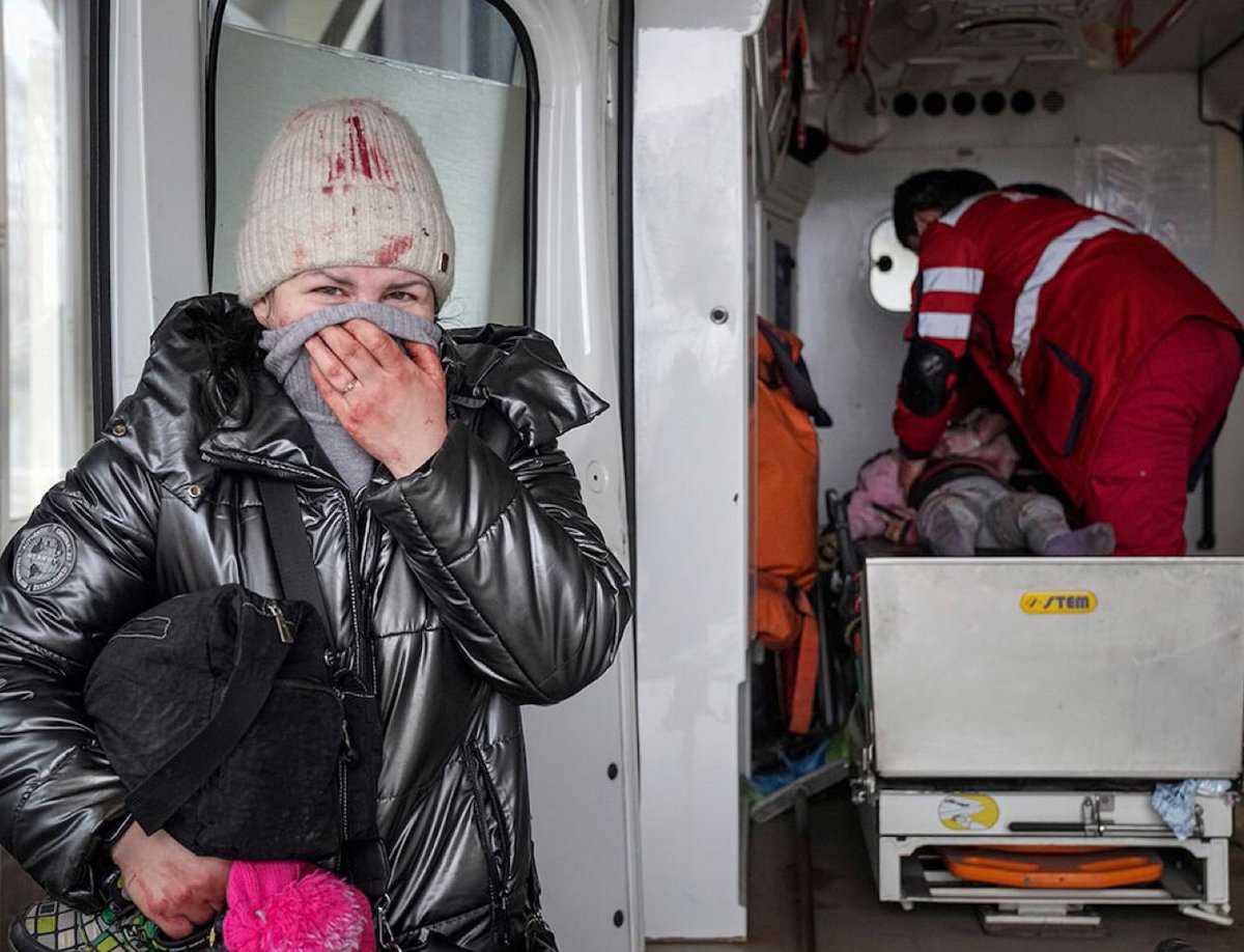 All the sanctions don’t make bit of difference right now.  In no way should a 6 year old die like this. Not just in The Ukraine, but anywhere.  Things need to change.  #StopWarInUkraine