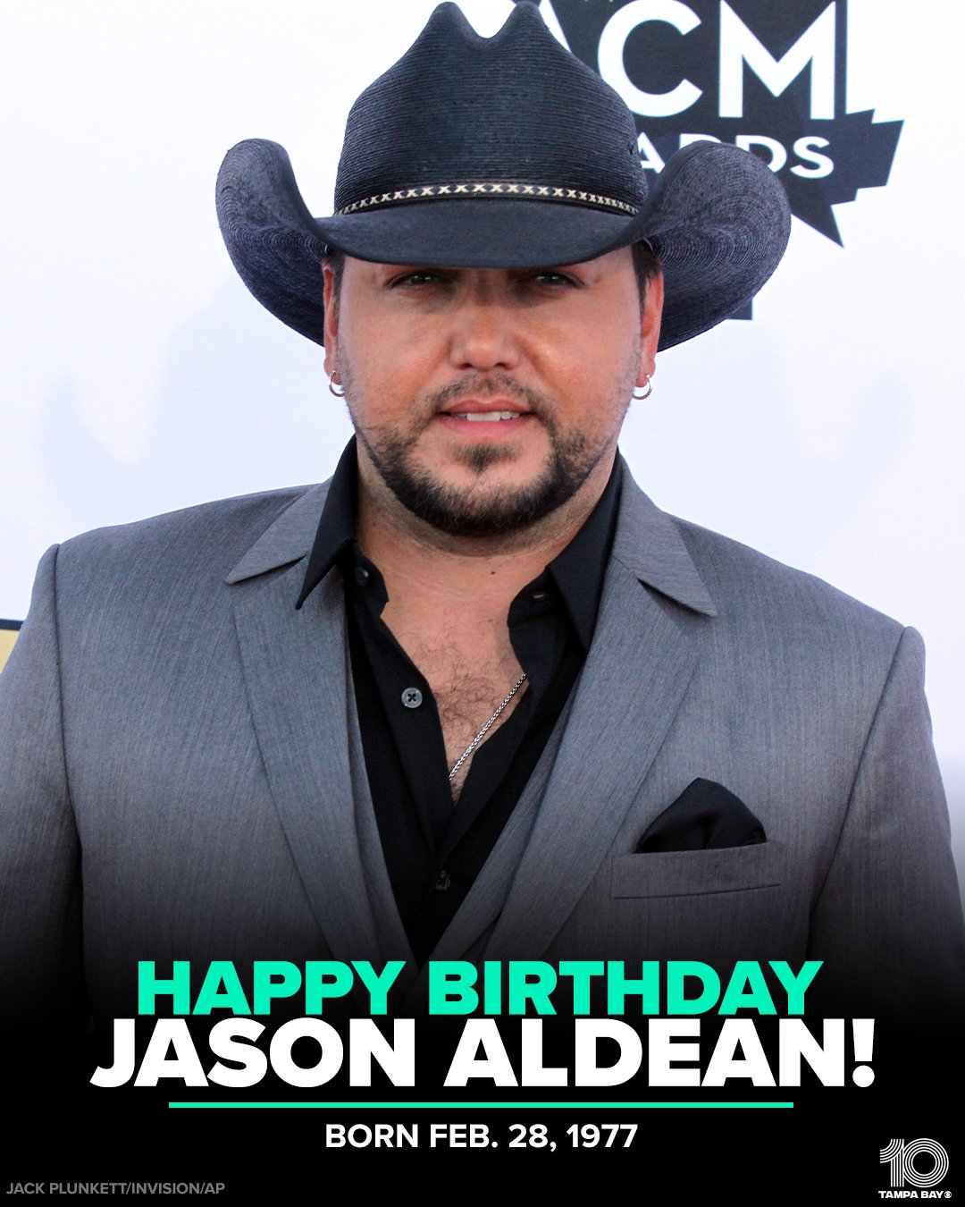 HAPPY BIRTHDAY! Country music star Jason Aldean is celebrating his 45th birthday today! 