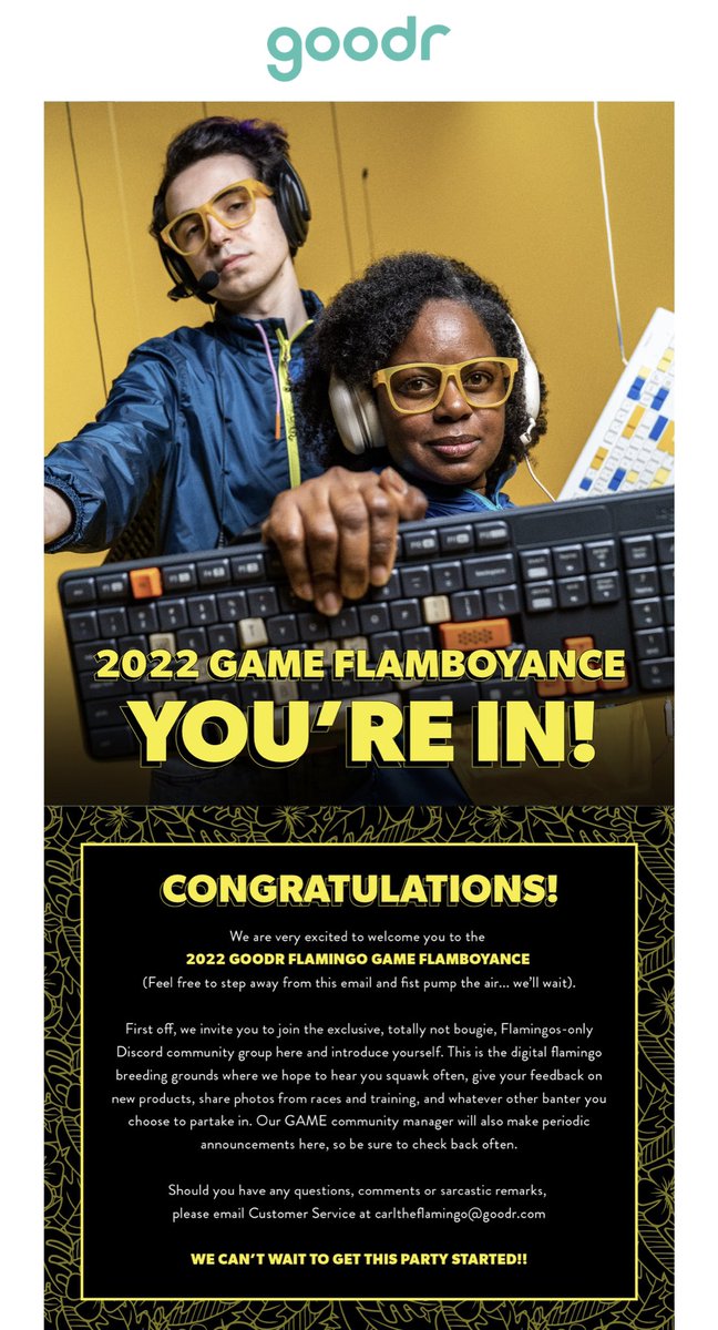 Jace_CD's tweet photo. 2022 Game Goodr Flamboyance Ambassador! #GameGoodr @gamegoodr #FlamboyanceAmbassador @goodr
https://t.co/p4ifzBEFkO https://t.co/7gjEATGqlS