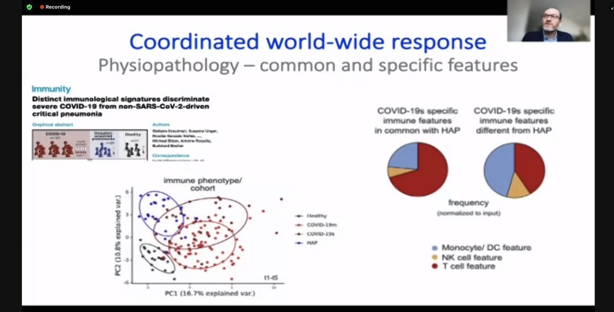 TheDohertyInst's tweet image. A great summary from Professor Antoine Roquilly on local and global efforts towards COVID-19 treatments to limit severity of disease. #AIID