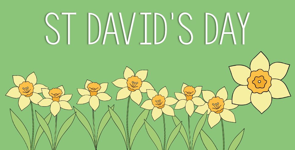 🏴󠁧󠁢󠁷󠁬󠁳󠁿 Happy St David’s Day 2022 from everyone in Wales 🏴󠁧󠁢󠁷󠁬󠁳󠁿 #StDavidsDay