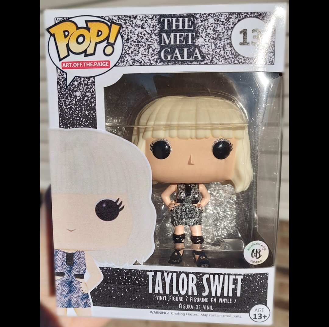 art.off.the.paige / Olivia on X: Taylor Swift Custom Funko Pop - The Met  Gala / Bleachella 🤍🖤 #taylor #swift #taylorswift #swiftie #pop #custom  #custompop #era #eras #debut #fearless #speaknow #red #reputation #lover #