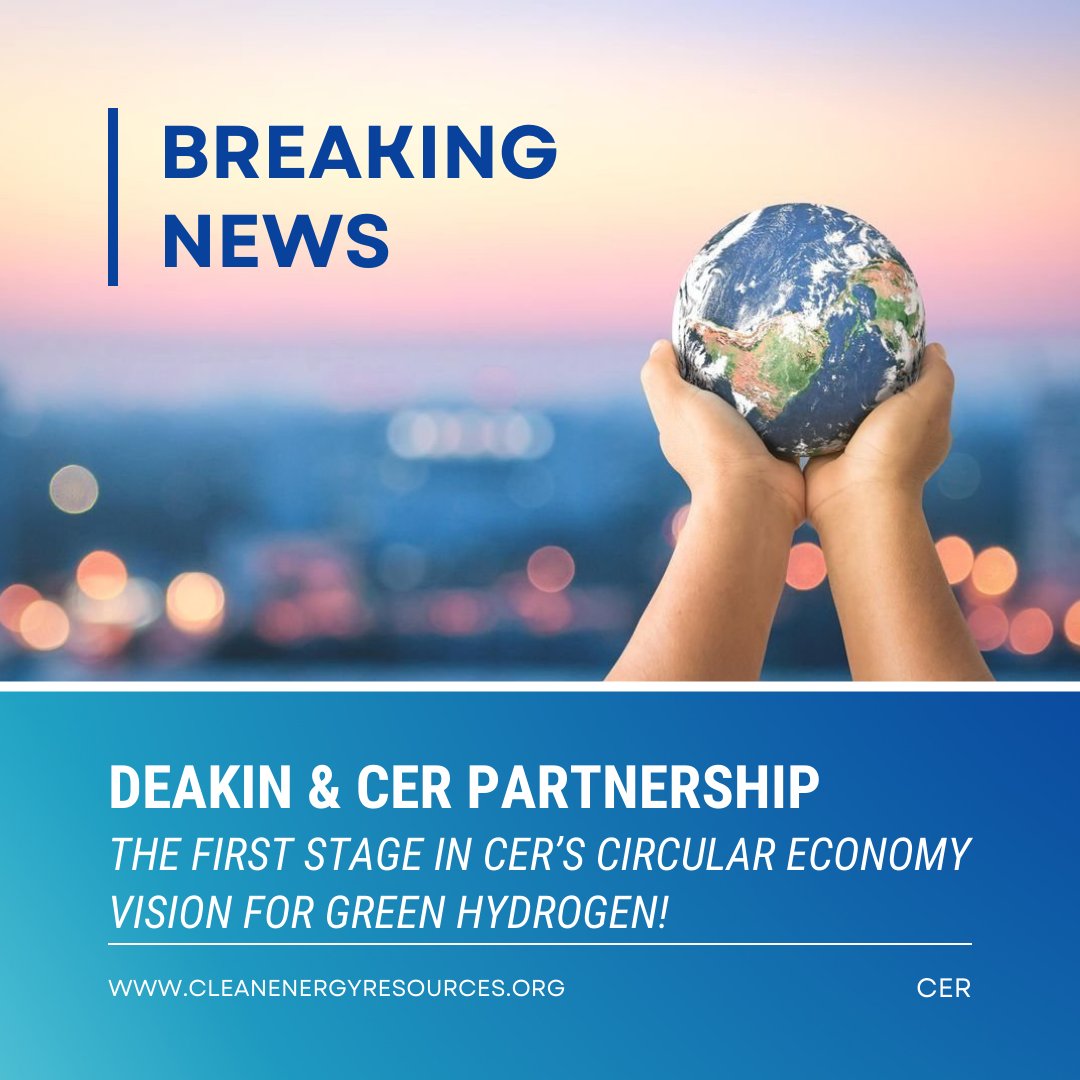 CER is proud to partner with @Deakin University and Sava Engineering on a game-changing technology that provides an environmentally friendly solution to the ongoing problem of End-of-Life tyres, #emissionfree clean baseload electricity and #green-hydrogen production. #cleanenergy