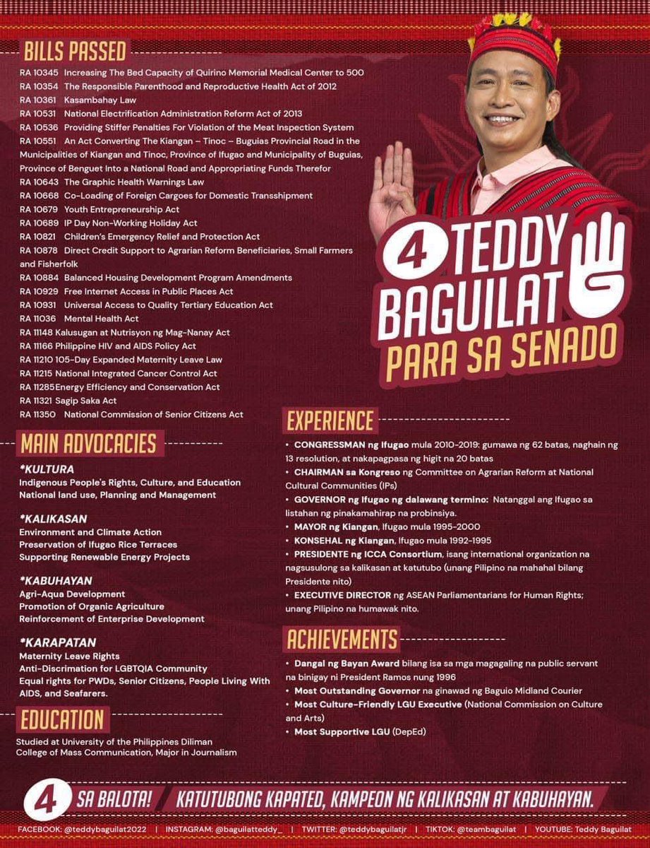 totoroncampos's tweet photo. Mas deserb niang manalo kesa sa mga kagaya nina Robin Harry Gadon!
Ang layo ng comparison sorry !
Sana mapasama natin to sa Mayo!
#BaguilatSaSenado https://t.co/9wACgSES7M