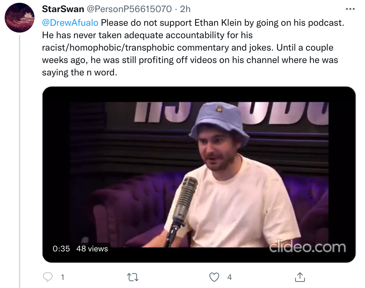BackseatBecky's tweet photo. @TPisAnAbuser @PersonP56615070 @lollapollaza @trishapaytas @YouTube Check out the HYPOCRISY… https://t.co/529PhfFzN9