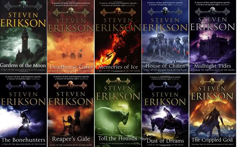 The audiobooks for the entire #Malazan Book of the Fallen series by Steven Erikson is on sale on <a href="/audible_com/">Audible</a> US for $4.50 each!🔥🔥🔥