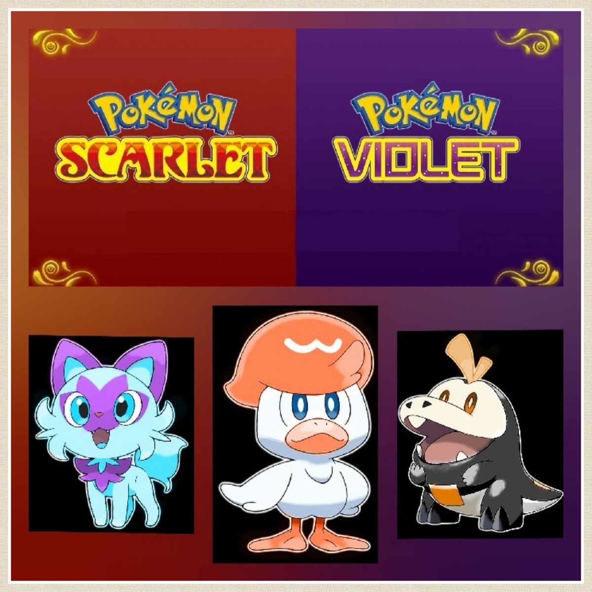 Sora63451986's tweet photo. Made some shiny versions of the brand new starters for gen 9 Pokemon Scarlet and Pokemon Violet! Hope you like them! ✨ #pokemon #gen9 #scarlet #violet #amazing #starterpokemon #shinystarters #exciting #shinyfans https://t.co/YNGkNpqBNH