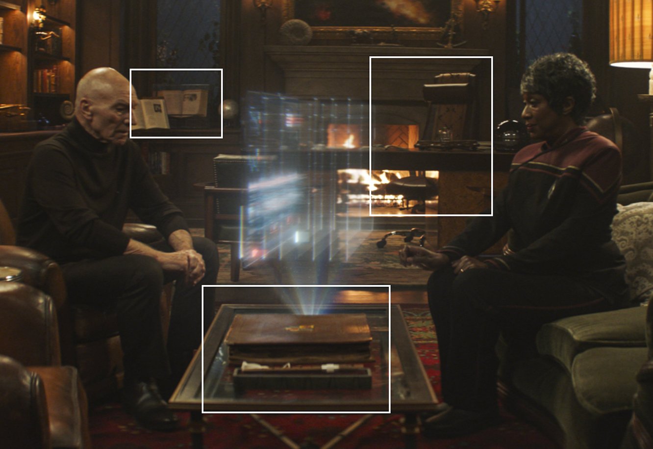 🖖 on Twitter "Also seen is Picard's glassencased