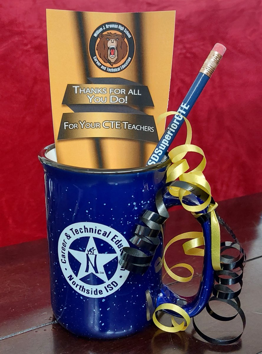 Thanks to <a href="/NISDBrennan/">Brennan High School</a> admin for all you do for CTE teachers, who encourage all to keep a positive mindset &amp; stay engaged in their learning. BFND Bears. <a href="/BTVBears/">Brennan TV</a> <a href="/NISD_CTE/">NISD_CTE</a> <a href="/Bears_StuCo/">Brennan Student Council</a> <a href="/NISDBrennanLib/">Brennan Library</a> <a href="/ptsa_brennan/">BrennanPTSA</a> <a href="/CounselingBFND/">Brennan HS Counseling Department</a> <a href="/BHSambassadors_/">Brennan Ambassadors</a>