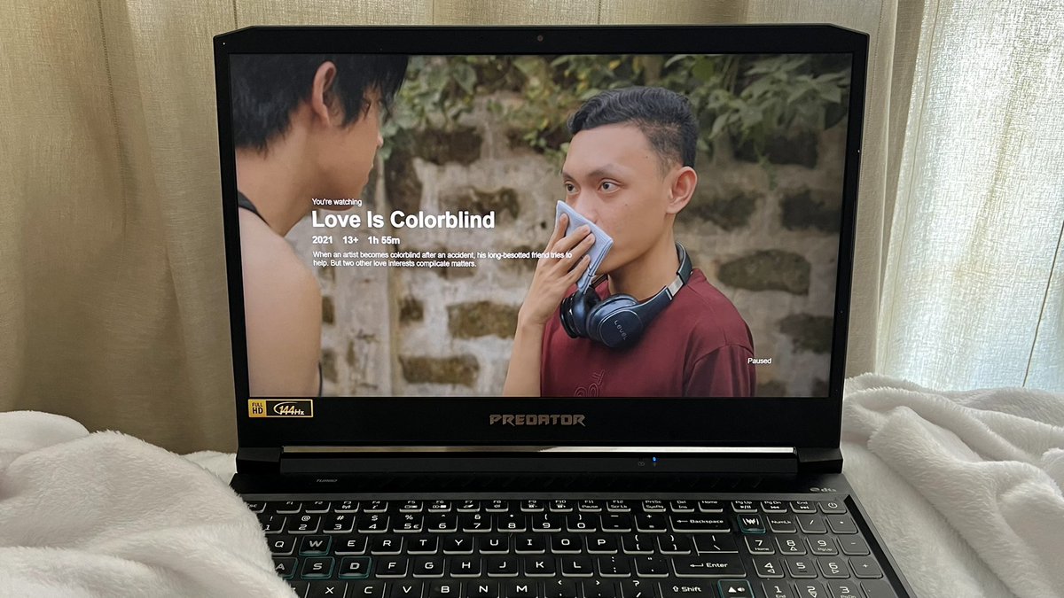 GOOD MORNING MAAAAA NASA NETFLIX NAPO AKO😭♥️ #LoveIsColorBlind