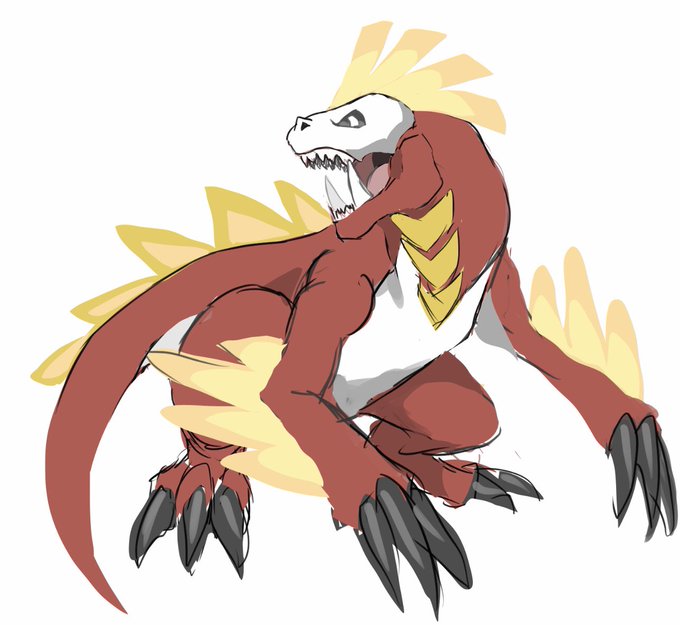 ホゲータの最終進化ベタだけどこんな感じになんないかな。 