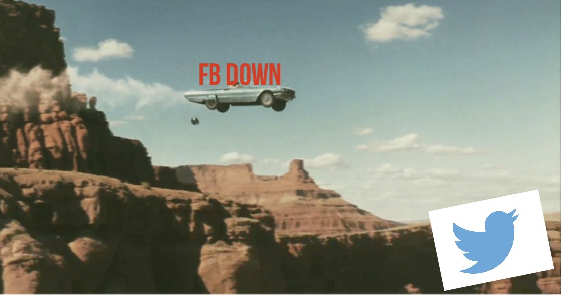 socialintrovy's tweet photo. Everyone    #fbdown #facebook https://t.co/PgAV2axd1p