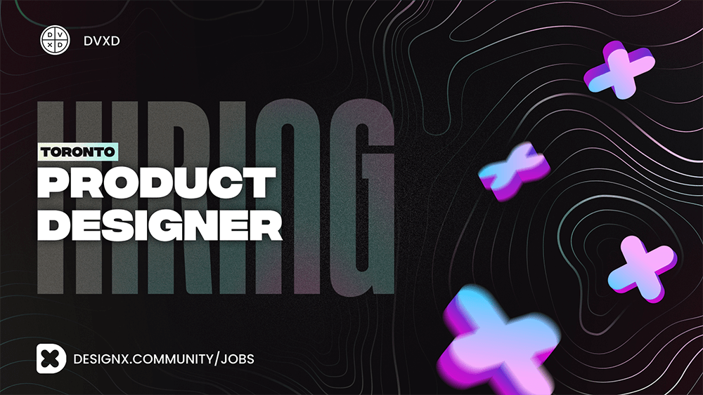 WeAreDesignX's tweet photo. .@dvxdco is hiring for a Product Designer! Join their studio and help create products for better futures with inspiring founders.
Location: Toronto
Team Size: 8
Experience: Intermediate - Senior
Salary: CAD $75-95K (4 day work week)
Job Type: Full Time https://t.co/mhQ8BdLVdw https://t.co/ZfgpZyy53t