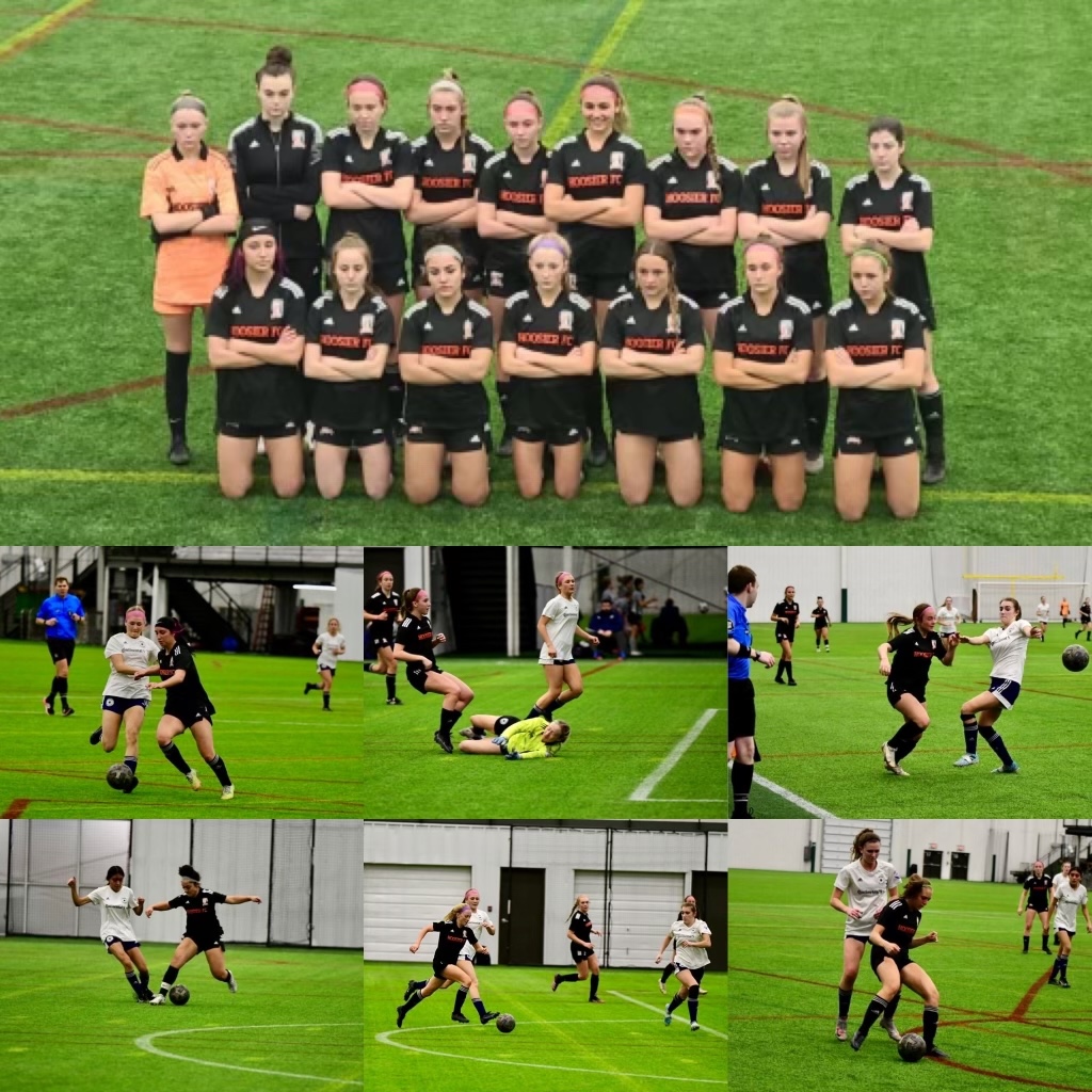 HoosierFutbol's tweet photo. Congrats to Hoosier FC 2004 Elite Wolves NL tied in points atop their top bracket at @SbdEvent Circle City Women’s College Showcase
@GrandParkSports complex! #herecomesthewolves #developmentmatters #itsahoosierthing https://t.co/hMpUeHZWdR