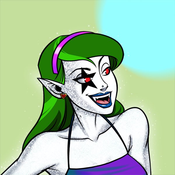 Memo_Mx's tweet image. My @SVSNFT perfect match 🔥🔥🔥 I mint a beautiful sparkle and shadow vampiress #nft #nfts #svsnft #svs