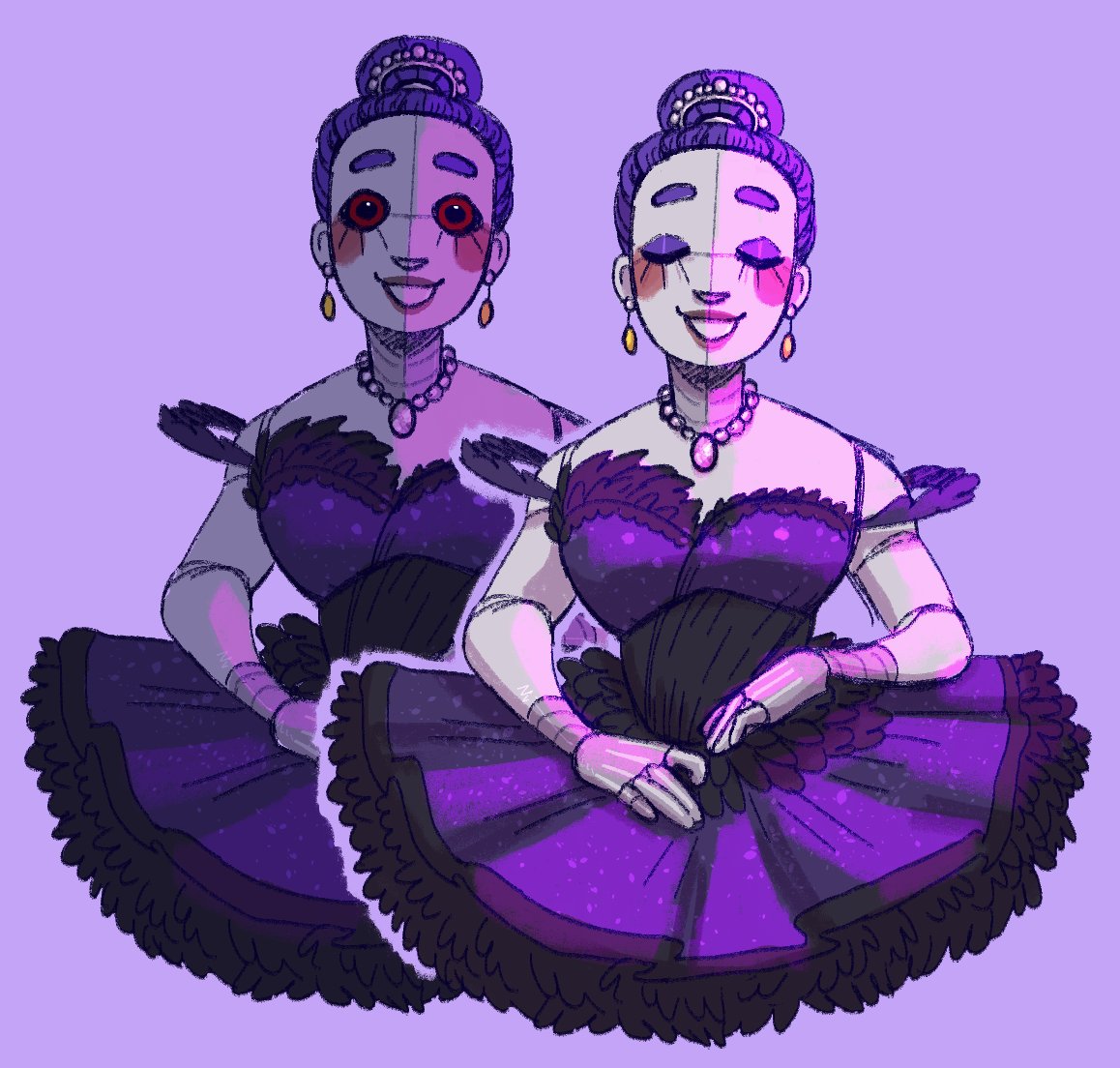 RT @Mr_Not_Null_: Ballora based on the black swan

#FNAF https://t.co/Pc9yHIYlp1