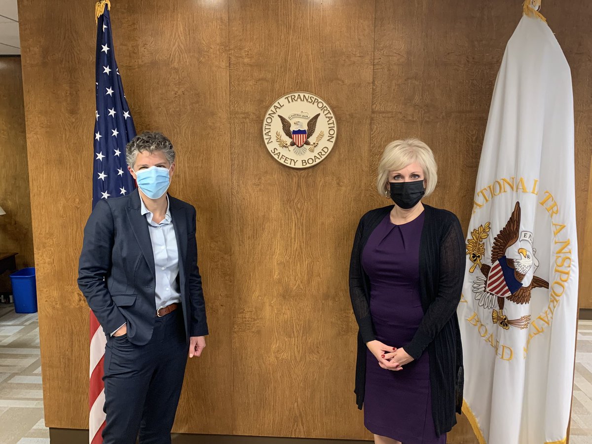 JenniferHomendy's tweet photo. Big day! Sarah Puro joins the team as Senior Advisor. Also exciting…@NTSB leadership returns to the office this week. The rest of the workforce is scheduled to safely return in phases on March 14 and March 28. Welcome Sarah! https://t.co/grOpqoql0d