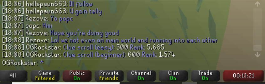 OgRockstar's tweet photo. Been slowly knocking out these milestone clue items. Haven't been able to play much lately but i'll have them all finished eventually haha, if anyone is every looking for a clan to hang out in, feel free to join as a guest in OS Vets! #OSVets #Maxed #OldschoolRunescape #OSRS https://t.co/0z3q8a6AHX