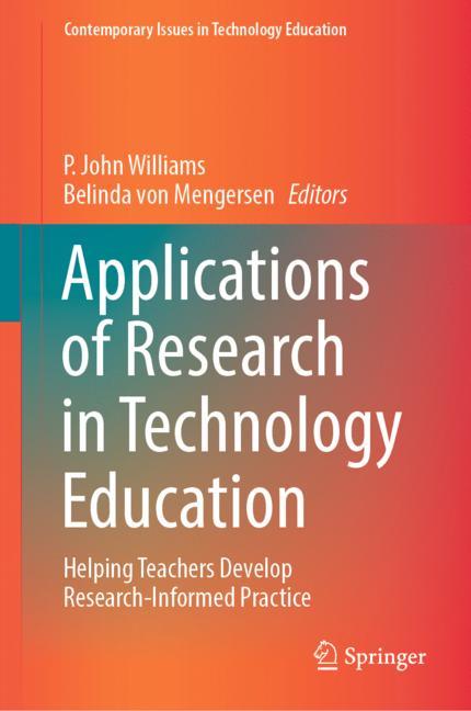 SpringerEdu's tweet image. New Book Out Now!

Applications of Research in Technology Education: Helping Teachers Develop Research-Informed Practice

By: P. John Williams and Belinda von Mengersen (Eds.)

Read Now At:
link.springer.com/book/10.1007/9…