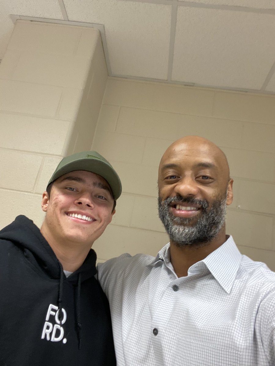 One of my former students stopped by to see me today. I had the pleasure of teaching Harrison for 3 years and his growth and maturity has been so amazing! He is doing amazing things in Utah and really crushing it in his industry. So good to see you Harrison. I appreciate you!