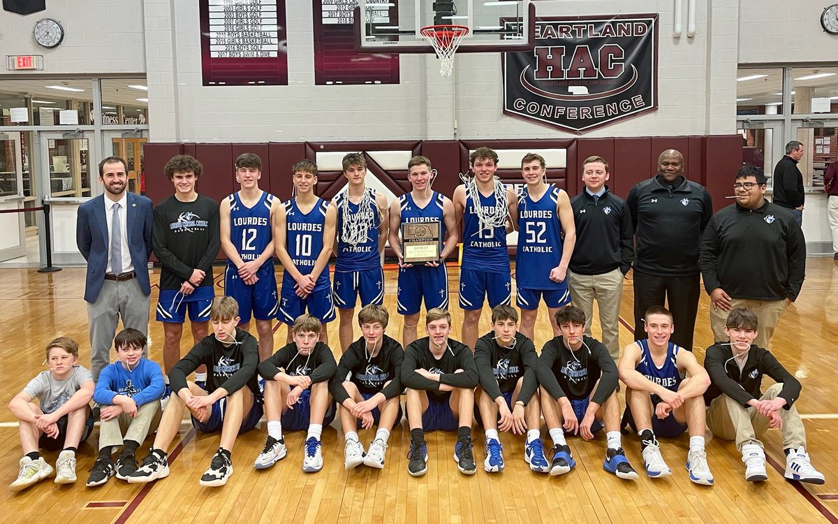 Lourdes Boys Basketball is heading to State! #GoKnights