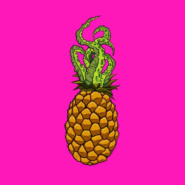 AndytheMutant's tweet photo. My toxic serum has spread into the fruits of the Goannaverse. Soon, mutant goannas will reek havoc across the land. #Goanna #MAYC #BAYC #MutantsvZombies🍍🍓 https://t.co/EHGxtTgvoz