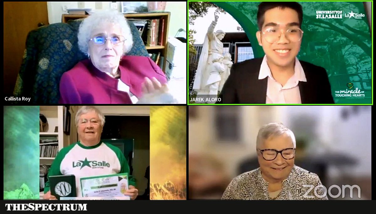 TheSpectrumUSLS's tweet photo. In collaboration with the Center of Research and Engagement and USLS Center for Linkages and International Affairs, the College of Nursing Research Team spearheaded a webinar entitled "The Roy Adaptation &amp; Uses in Nursing Practice and Research" via Zoom and Facebook live. https://t.co/nWuFVXOFiO
