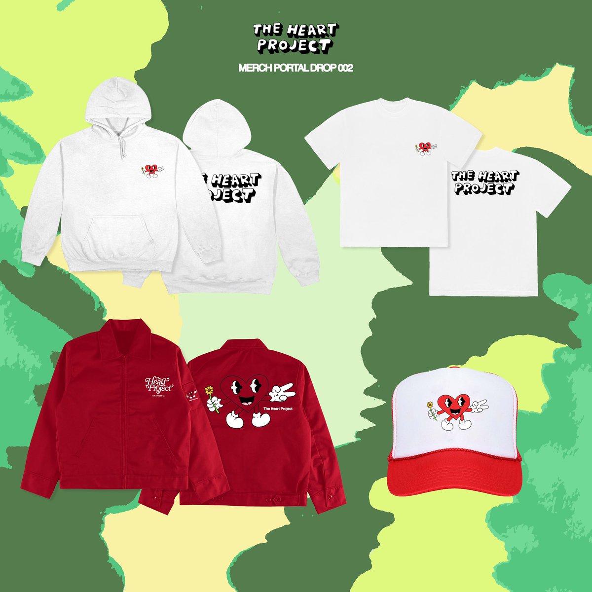 FREE MERCH FOR ALL HOLDERS ! Connect your wallet and tap in :) love you guys 

 merch.heartnfts.io