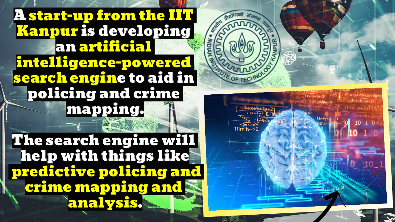 AI-powered search engine for policing and crime mapping developed by IIT Kanpur startup