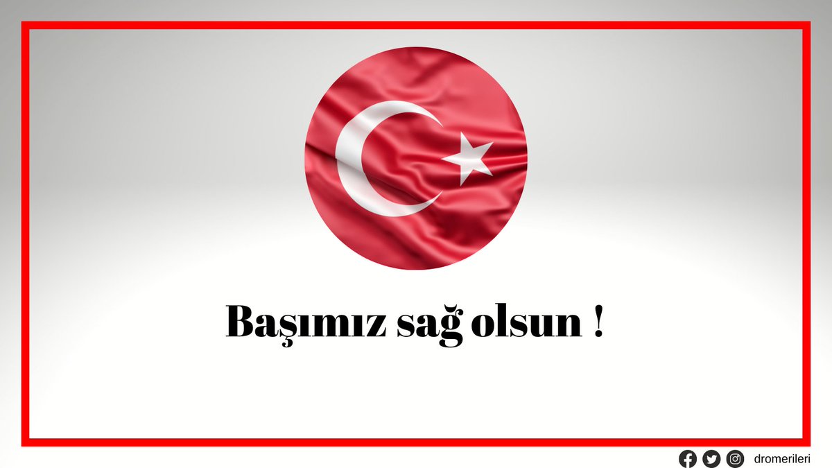 Hakkari Çukurca’da şehit düşen Jandarma Uzman Çavuş Mürsel Sunal’a Allah’tan rahmet, ailesi ve yakınlarına sabırlar diliyorum.

Milletimizin başı sağ olsun.