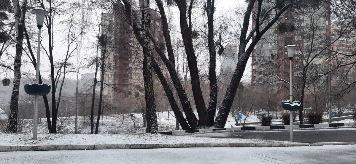 ValentinDuNet's tweet image. Alors que des images satellites indiquent la présence d&apos;un convoi russe de 60km de long à 25km à l&apos;ouest de #Kyiv : les habitants de la capitale se réveillent sous la neige. Pas de msg des autorités à cette heure.