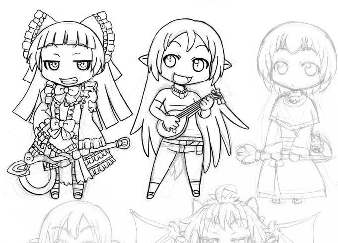 今日は朝から雨～。模型屋も休みだしちょいお絵描き中。確定申告用紙、下書きに使うんだから全部プリントしなくてもよかったな😗 