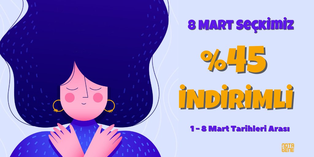 Kadın kitaplığımızda 8 Mart’a özel %45 indirim! 
Kitapları incelemek için ilgili linki ziyaret edebilirsiniz.↩️
notabene.com.tr/8mart-seckisi/

#8mart #feminizm #notabenekadın #alternatifkitaplar #notabeneyayınları #8mart2022 #istanbulsözleşmesiyaşatır