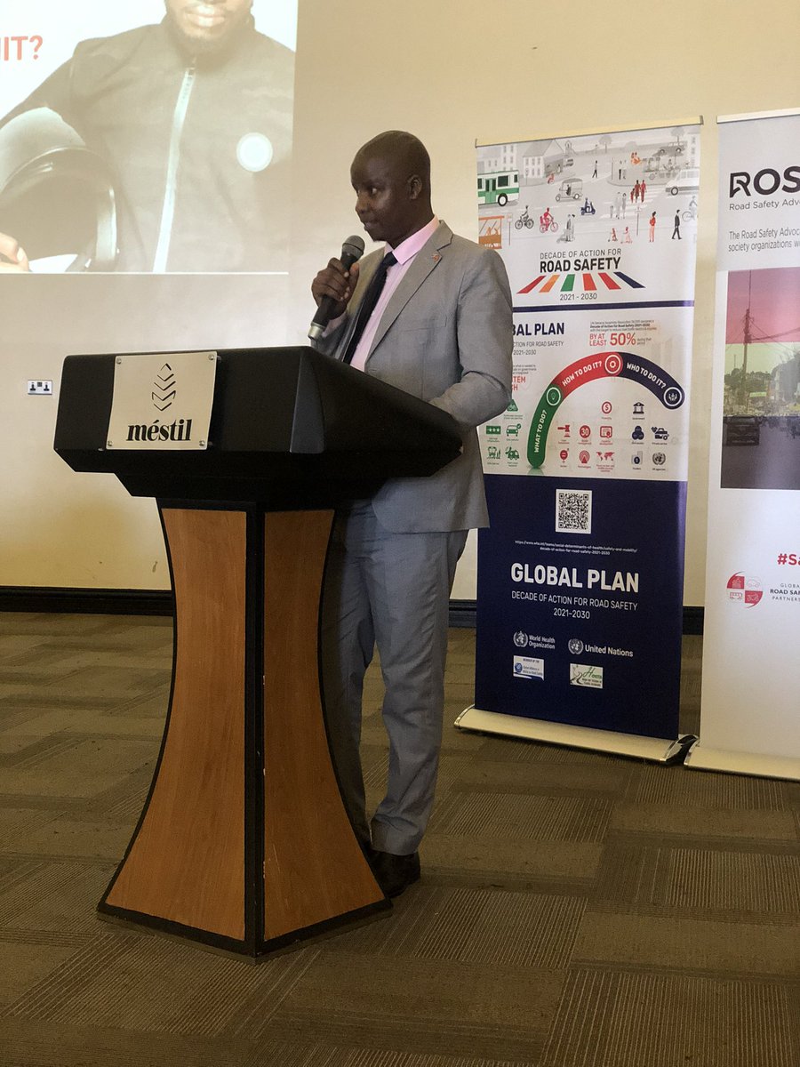 Executive Director - @HovitaUganda @bambanza_sam delivering a speech on behalf of the #ROSACU