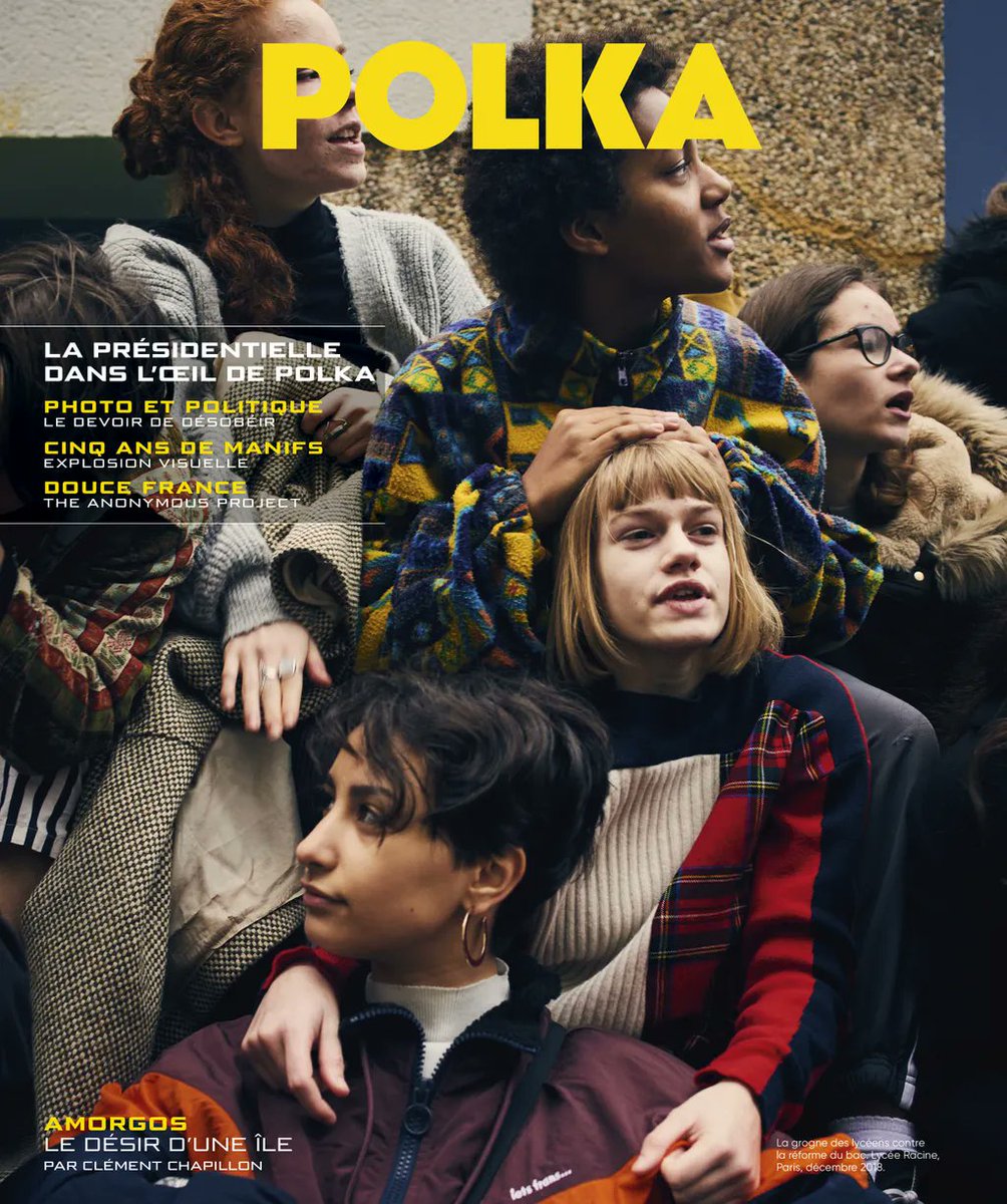 polkamagazine's tweet photo. [Edito] “C’est sans doute la présidentielle la plus ennuyeuse de toute l’histoire de la Ve République. Du moins pour l’instant.  [...] "
Découvrez l’intégralité de l’éditorial d’Alain Genestar sur https://t.co/U17Ck5Ernm et dans Polka #56, aujourd’hui dans les kiosques. https://t.co/8GR9s5hOSc
