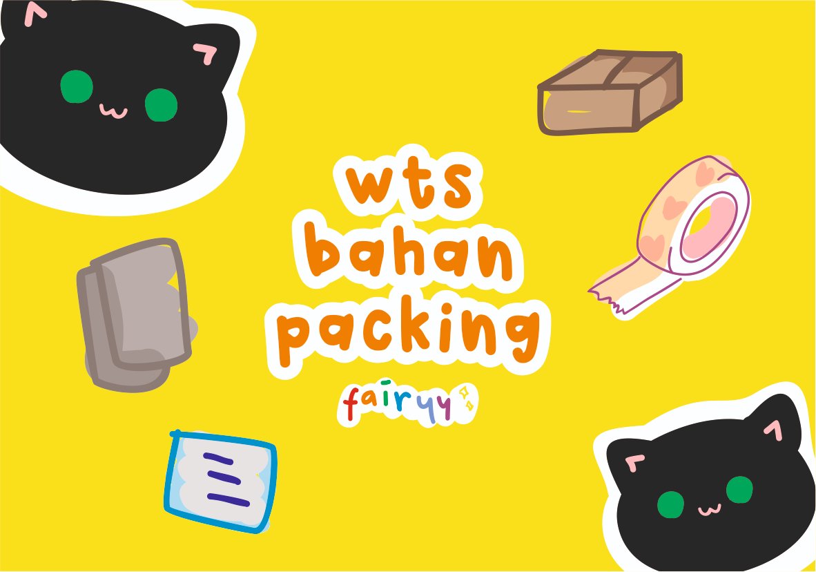 brontosupply's tweet photo. [HELP RT]

WTS BAHAN PACKING ✨
@dvwnfairy

📍 dom jatim
✅ sudah kirim ribuan paket
✅ freeong xtra
✅ bisa satuan bisa grosir

cek lapak ⤵️
shopee https://t.co/NTF6a0GRuQ
tokopedia https://t.co/78KoezWviX https://t.co/eRmp2dih8t