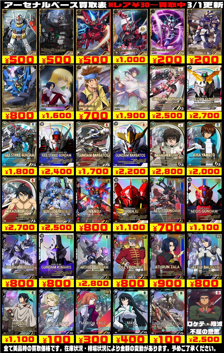 5 Off アーセナルベース まとめ売り ヒロト バルバトス キラ キャラクターグッズ Greatcbdshop Com