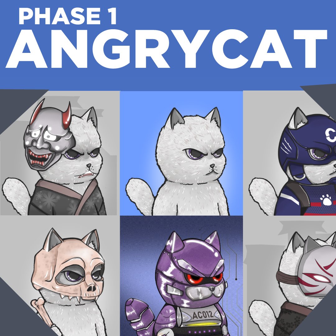 sumacat4's tweet photo. @nftparticle Hi Guys!!!
Creator : Sumacat
Tittle :Angrycat
Phase 1
BlockChain : Polygon
Floor price : 0.006

Link marketplace : 
https://t.co/lwa6jLEiRf
Link social media :
IG : https://t.co/mMMoQ8R2B8
Twitter : https://t.co/nb2eD3Q0aP https://t.co/aCic19b8aA