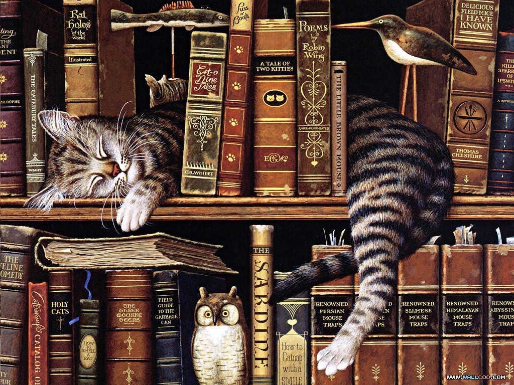 Чарльз Высоцкий «Frederick the Literate (Начитанный Фредерик)». С Днём кошек, друзья!