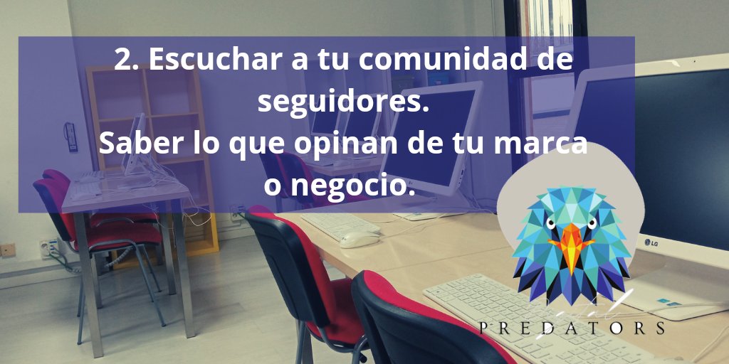 ¿Crees que este punto es importante para fidelizar tu marca personal o tu negocio en #Twitter ?