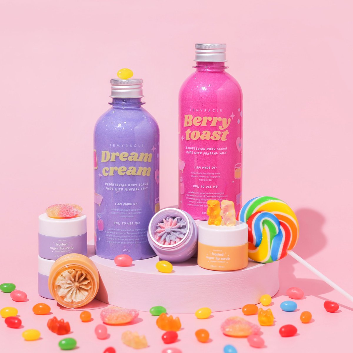 After a loooongg hiatus. I present to you… our new flavour &amp; formulation of bbs and frosted sugar lip scrub ! 😍 coming to you this 7 March. Save the date!