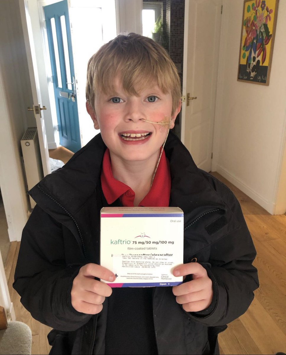 robjimlewis's tweet photo. There's obviously so much happening right now, but today my son starts his new CF treatment Kaftrio. This is big for us and for him. I can't thank you enough NHS for giving people with #cysticfibrosis the best shot 👍🏻♥️
@CFAware @cftrust #nhs #cysticfibrosis https://t.co/3nOLYliqgs