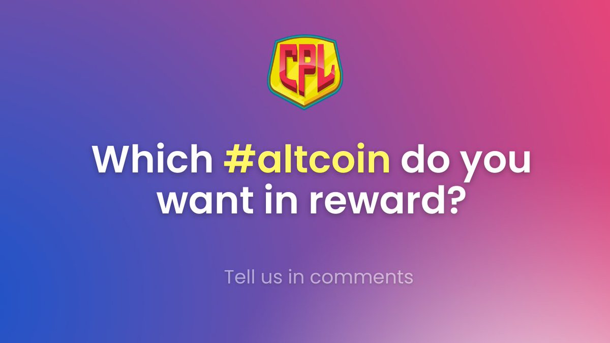 cpl_crypto's tweet image. How about some Matic or Bunny or cake? You tell us by commenting below 

Download CPL to play bit.ly/cpl_app_downlo…
#CPLPay #PlayToEarn #BNB #MATIC