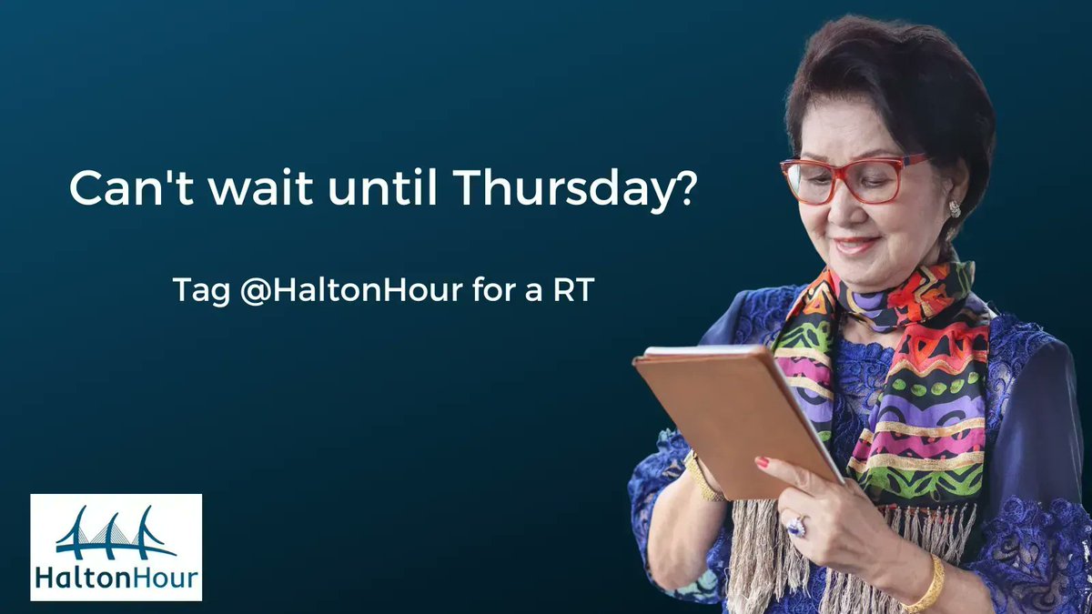 #HaltonHour Can't wait until Thursday to tell us your news, offers, fundraisers, events and more?  Tag <a href="/haltonhour/">#HaltonHour Community Networking Thursdays 8-9pm</a> in your tweet for a RT today!
#supportlocal #localcommunity #Widnes #Runcorn #communitymatters