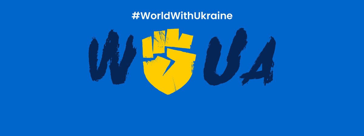 Let's stand united! Help Ukraine as much as we can! 🇺🇦
A month long hackathon World with Ukraine is waiting for you - start creating now: eventornado.com/event/world-wi… 

Слава Україні! 🇺🇦
#StandWithUkraine
#WorldWithUkraine