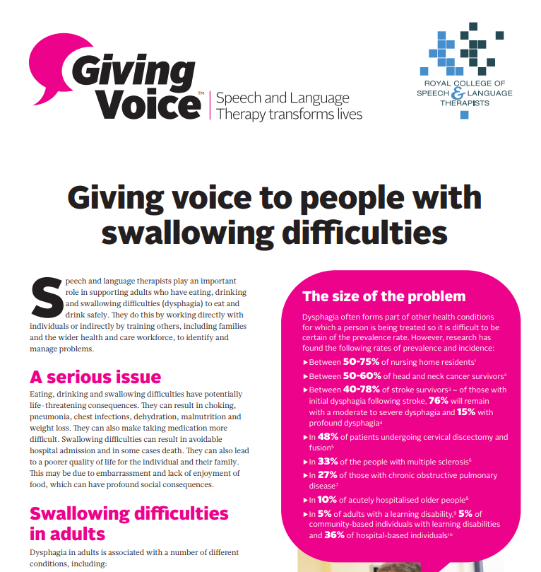 GivingVoiceUK's tweet photo. Happy #PancakeDay everyone!

#DidYouKnow that some people may have difficulty eating a #pancake?  

If you want to know why, then check out our #RCSLTFactsheet on eating and drinking difficulties.

▶️ https://t.co/xoK9fOAJxd

#SwallowAware2022 #Dysphagia https://t.co/MLiBPJAxFL