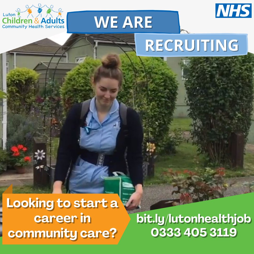 Luton Community Health Services tweet media