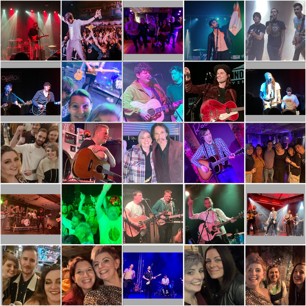 Musical memories….roll on many more #livemisic #gigbuddies