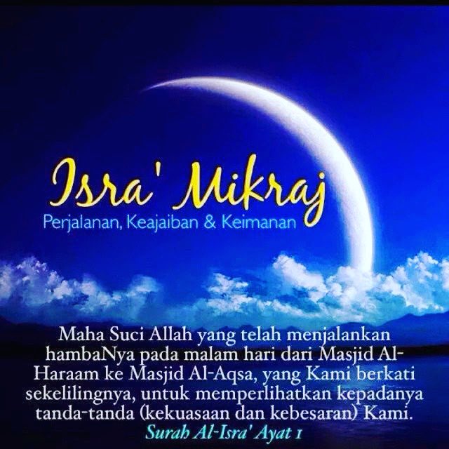 Khalid_Ibrahim's tweet photo. Salam Isra’ Mikraj. Semoga kita mendapatkan keberkatan, keredhaan serta keampunan dari Allah SWT dengan memperbanyakkan ibadah. Aamiin ya rabbal aa la miin.. https://t.co/4UUx0TZvSi