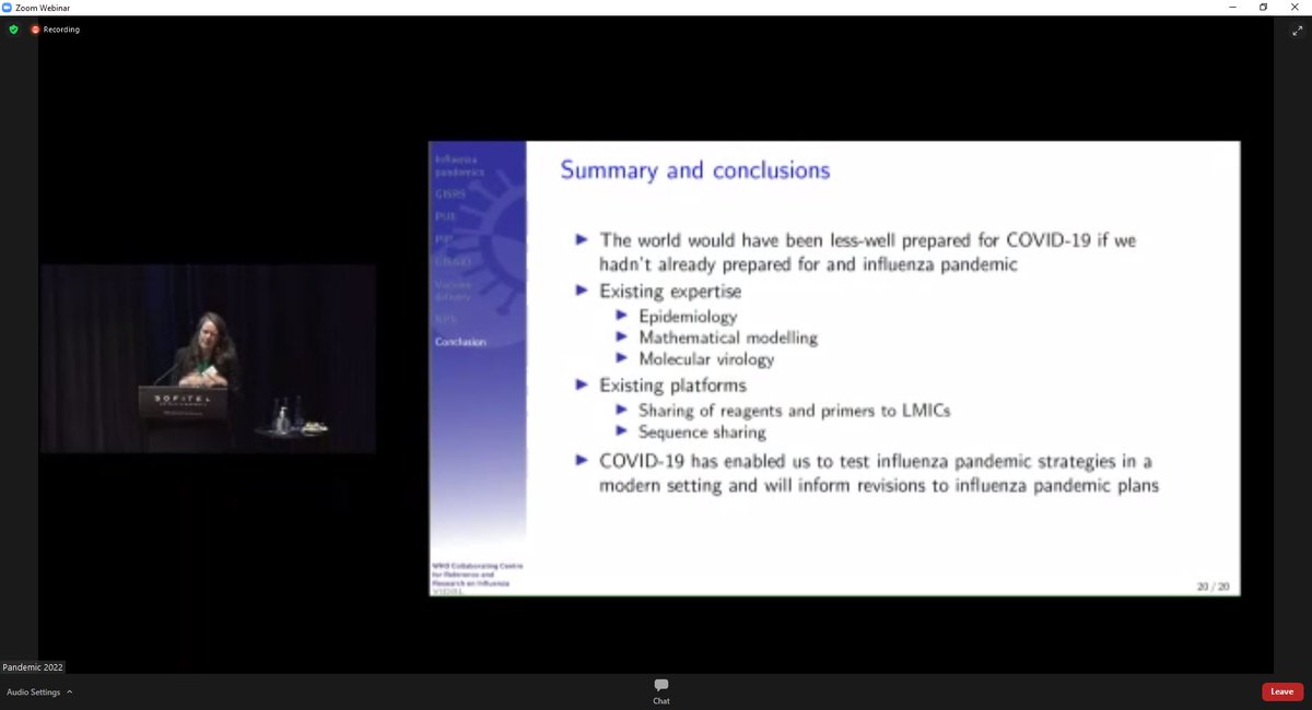 WHOCCFluMelb's tweet image. Having pre-existing systems in place for #flu has significantly benefited in developing surveillance systems for SARS-CoV-2, and has also helped inform future flu pandemic plans. #AIID